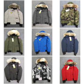 Kanada Gans FW22 Everleigh Serie Einbrüstige Kapuze Abzeichen Etikett Daunenjacke-4278  