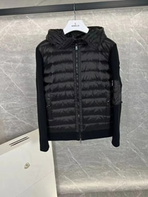Moncler Quilted Kapuze Mittel Daunenjacke-4320  