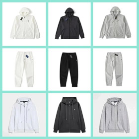 Polo Ralph Lauren Reißverschluss Kapuzenjacke Sweatpants-4401  