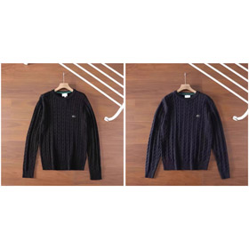 LACOSTE Mode Kabel Rundhals Pullover Einfarbig Pullover-4481  